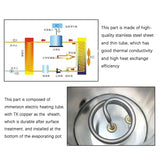 380V Veterinary stainless steel hine 5L/10L electric distilled water device artificial insemination equipment