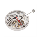 Mechanical Movement,DIY Automatic Hollow Watch Movement with Plastic Storage Box ForOld Part Replacement