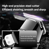 Lithium Battery Low Noise Long Life Hair Trimmer Kemei Km-1115 Fast Usb Charging Mini Design Hair Clipper