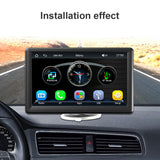 7 Inch Car Radio Mirrorlink Wireless Carplay Android Auto Multimedia Player Reversing Video Portable Car Stereo Adjustable Stand
