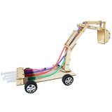 Hydraulic Excavator DIY Student Technology Small Production Learining Science Education Experiment Toy Model