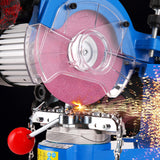 220V/110V Electric Grinding hine Saw Multi-Angle Chain Grinder Bench Chainsaw Sharpener