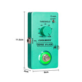 Coolmuic C-Cs02 Guitar Pedal Kit Music Analog Noise Killer Reducer Electric Guitar Effects Pedal Metal Musical Instrument