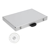 Aluminum Alloy Waterproof Suitcase Jewelry Display Storage Box Organizer Case (#2)