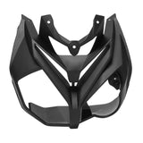 Motorcycle Black Headlamp Cover Front Upper Fairing Headlight Cowl Nose Panlel for- S1000R 2014-201