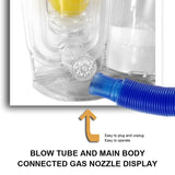 3000/5000ml Volumetric Lung Breathing Exerciser Vital Capacity Apparatus Spirometer Rehabilitation Trainer In Stock