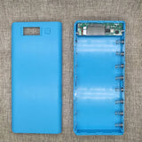 DIY 8X18650 Portable Battery Power Bank Shell Case Box LCD Display Dual USB Power Bank Box KIT Power Bank 18650(No Battery)