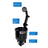 2-in-1 Accessory Universal Magnetic Car Cup Holder Phone Mount Iphone 15 for Cars