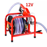 Electric 12V/24V 580W Volt Self-priming Pump High Power Gun Metering Refueling hine 30-50L