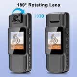 4K 1080P HD Wifi Mini Handheld Back Clip Law Enforcement IR Night Vision Smart Portable Camera Car Recorder