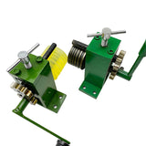 Earring press bending shaping hand-cranked rounding hine plastic iron gold sier copper jewelry processing