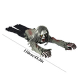 Halloween Crawg Ghost Shrilg Sound Voice-activated Party Props Creepy Horror Decorations for Garden Porch Courtyard