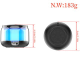 Mini Subwoofer Wireless Speaker Audio Outdoor Portable Hanging Rope Colorful Flash Hot Selling Novel Style
