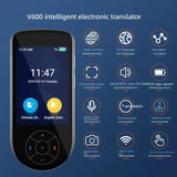 137 Language Instant Voice Translator Device Offe/Real-time 3.5Inch Intelligent Wireless WiFi Photo Record Text Translation