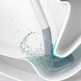 Golf Head No Dead Ends Household Wall Hanging Long Handle Squatting Toilet Cleaning Brush