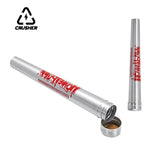 CRUSHER Conical Roll Paper Storage Metal Sealed and Moisturizing Pillbox for Horn Tube Tobacco Box Cigarette Accessories