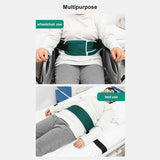 Bed Restraint Strap Wheelchair Waist Strap Protective Soft Multifunctional for Safety for Postoperative Patients Bed Waist Belt