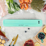 1pc Electric Vacuum Sealer Food Vacuum Sealer Machine Compact Vacuum Sealer With 10pcs Vacuum Bags 220V EU Machine