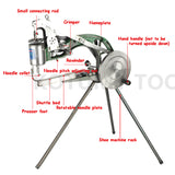 Shoe Repair Shoemaker Cotton Nylon Line Manual Leather Making Sewing hine for Shoes Bags Cloth