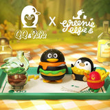 QQ+Kewii Decor Figurines Home Table Ornament Set of 2 PVC Adorable QQ Figurine Collection Suitable for Above 15 Years Old Gifts for Children and Adul