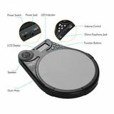 Portable Size Electronic Drum Kit 4 Mode Dp-950 Drum Pad Percussion Drum Electronic Pad Digital Metronome Counter Lcd Display