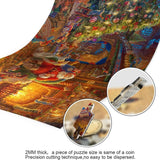 Santa Claus With Tree 1000 Piece Christmas Jigsaw Puzzles Family Funny Decompression Games Durable
