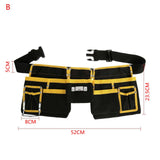 Multi-Functional Electrician Tools Bag Maintenance Tool Storage Bag Waist Pouch Tool Waist Bag Storage Tools Kit For Electrician