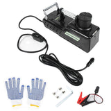 DC12V 15T Electric Floor Jack Hydraulic Lifting Kit Tire Changing Replacing for Car Van Truck SUV