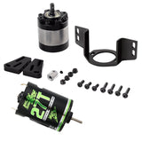 540 Brushed Motor 35T With 1:5 Reduction Gearbox For 1/14 Trailer 1/10 RC Car Crawler Axial SCX10 Traxxas TRX4 Replacement