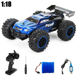 2024 New 2.4G 1:18 RC Remote Control High-Speed Off-Road Vehicle Model Climbing Drift Racing Car Boy Toy Gifts