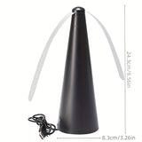 1pc, Fly Fan Outdoor Picnic Small Ceiling Fan To Drive Away Flies And Mosquitoes, Rechargeable Fan For Setting Up A Meat Stall To Drive Away Flies, Fully Automatic Charging Fan For RV Outdoor Cooking Backyard Garden Camping Picnics Beach