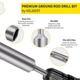 SDS-Plus Rod Driver 5/8Inch & 3/4Inch Ground Rods Great for All SDS Plus Hammer Drills Steel 1PCS