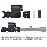 Infrared Night Vision Rifle Scope 1080P HD Video Photo Recording Digital Night Vision Monocular Sighting for Outdoor Hunting