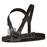 Chest Strap POV Mount with Adapter Support Holder Adjustable for DJI Osmo Action 3/4 Camera