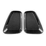 Real Hard Carbon Fiber Car Sticker Rear Tail Light Cover for 500 595 695 2017-2023