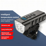 OFFBONDAGE Bicycle Light Rainproof Flashlight USB Rechargeable LED 1600 Lumens MTB Road Front Lamp Bike Accessories