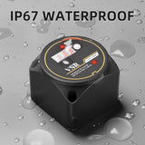 12V 140 Amp Isolator Kit with LED Voltmeter Manual/Auto Mode Waterproof Voltage Sensitive Relay Smart Dual Battery