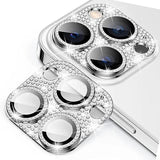 (silver) Pack Diamond Lens Film For Iphone 14 Pro/ 14 Pro Max Silver