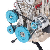 DM13 Engine Model Assembly Kit Simulation Metal Mechanical Assembly Model for Men Women Office Decor