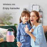 Y1 Portable Bluetooth Speaker Wireless Microphone Karaoke Sound TF Card Music Player Gift Singing KTV Audio Outdoor New Children