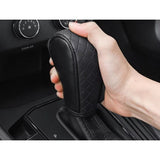 Handle Knob Decor Wear-resistant Shift PU Leather Non-Slip Protective Cover Universal Car Interior Accessories