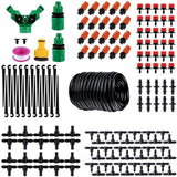 Mist Cooling Drip Irrigation System Garden Plant Automatic Watering Hose Kit 5M/10M/15M/20M/30M/40M