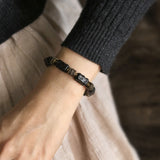 Retro Ethnic Style Handmade Texture Bracelet Literary Female