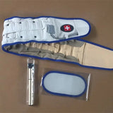 Fiess adjustable iatable traction bellyband lumbar protects the waist with a massage