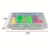 142PC Fishing Lures Set, Topwater Fishing Hooks Tackle Kit For Bass Trout Salmon, Including Minnow Popper Spoon Lures