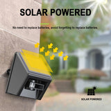 4-Way Induction Area Doorbell -- Solar Transmitter + Door Bell Receiver 100V-240V Wide Voltage Home Driveway Alarm Infrared