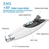 NEW Facial Mesotherapy Gun Nano RF Water Injector Meso Gun EMS Hydra Injector Rejuvenation Face Lifting Machine Beauty Skin Care