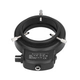 1080P HD 12MP Industrial Microscope Camera 120X CMount Lens 144LED Light AC100240V