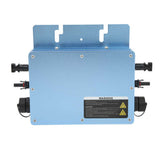 WVC 600W Solar Grid Tie Microinverter IP65 Waterproof Micro Inverter with Waterproof LCD Screen EU 230V