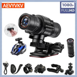 F9 Action Camera HD 1080P Bike Motorcycle Helmet Camcorder Outdoor Sport DV Video DVR Audio Recorder Dash Cam for Car Bicycle
